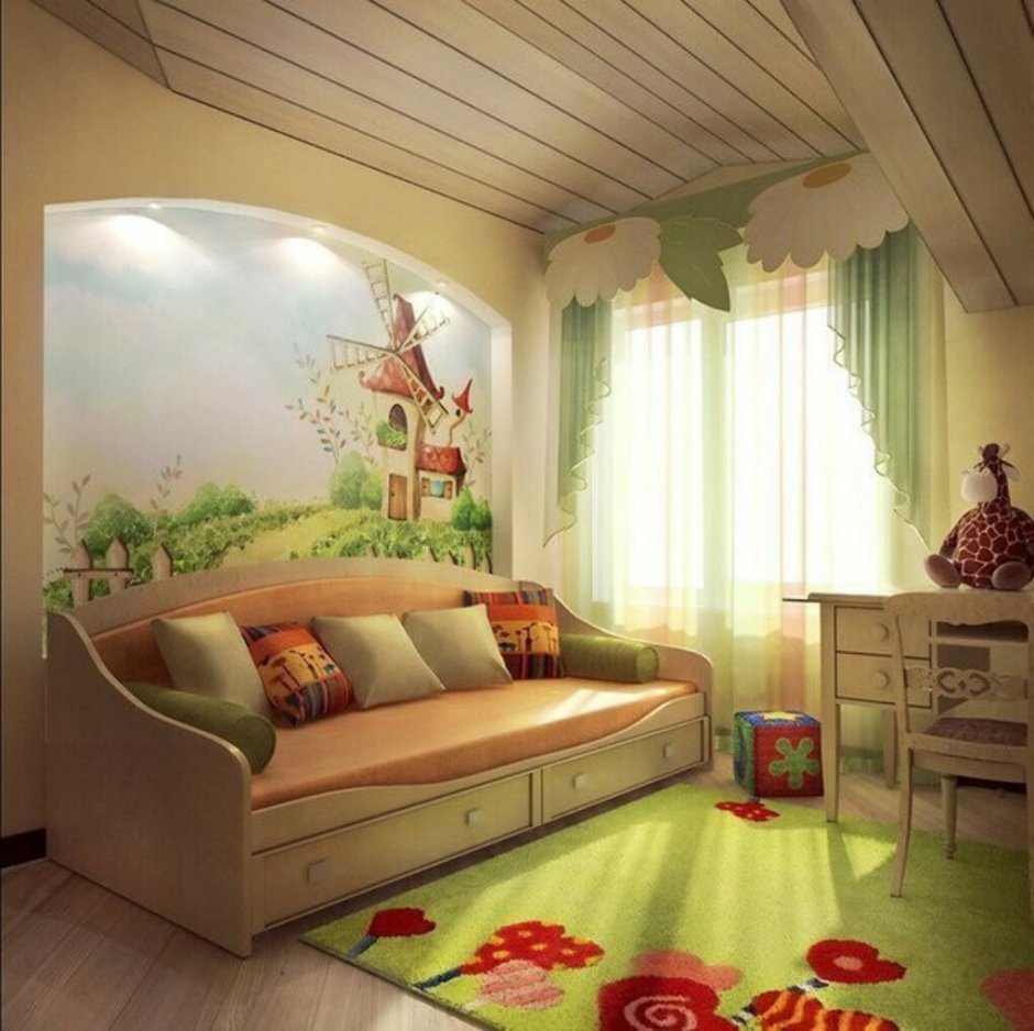 Детский интерьер комнаты