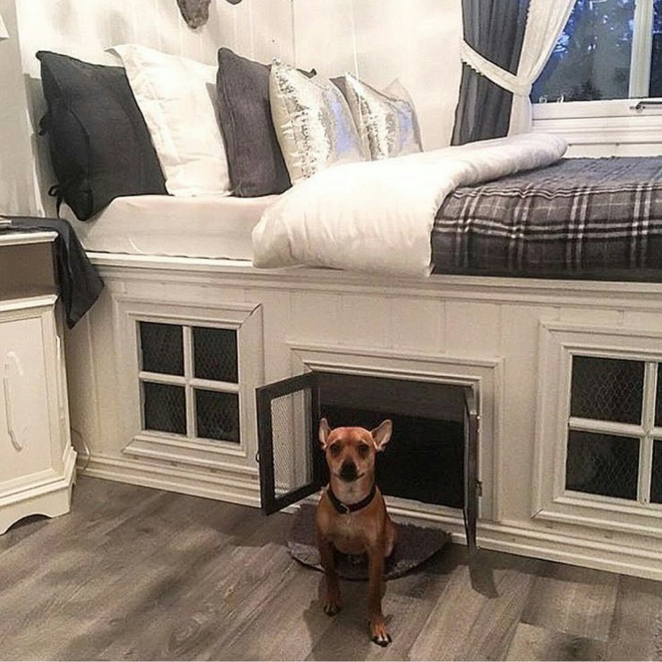 Красивые домики для собак в квартиру