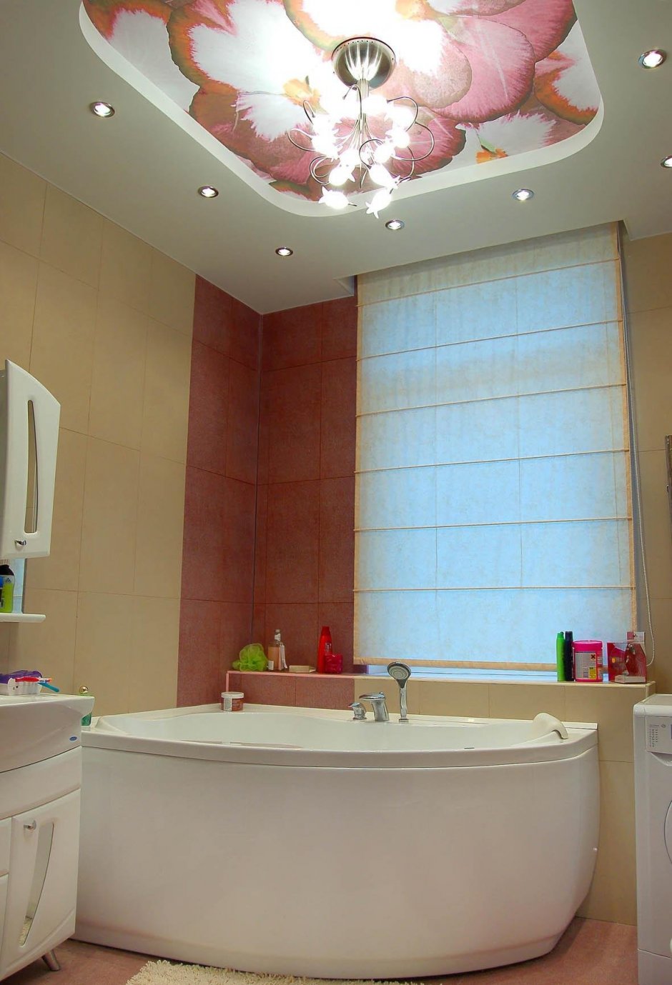 Подвесной потолок в ванную