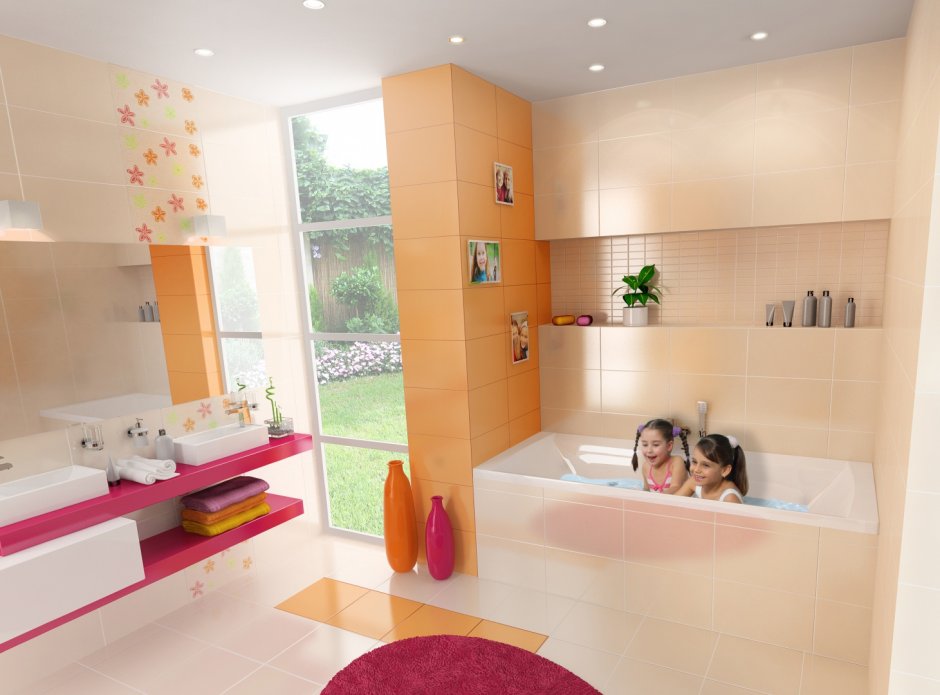 Детская комната с ванной
