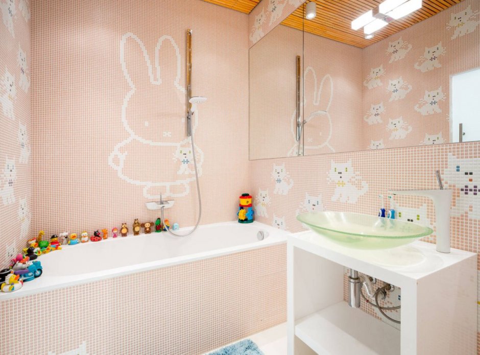 Детская ванная комната для девочки