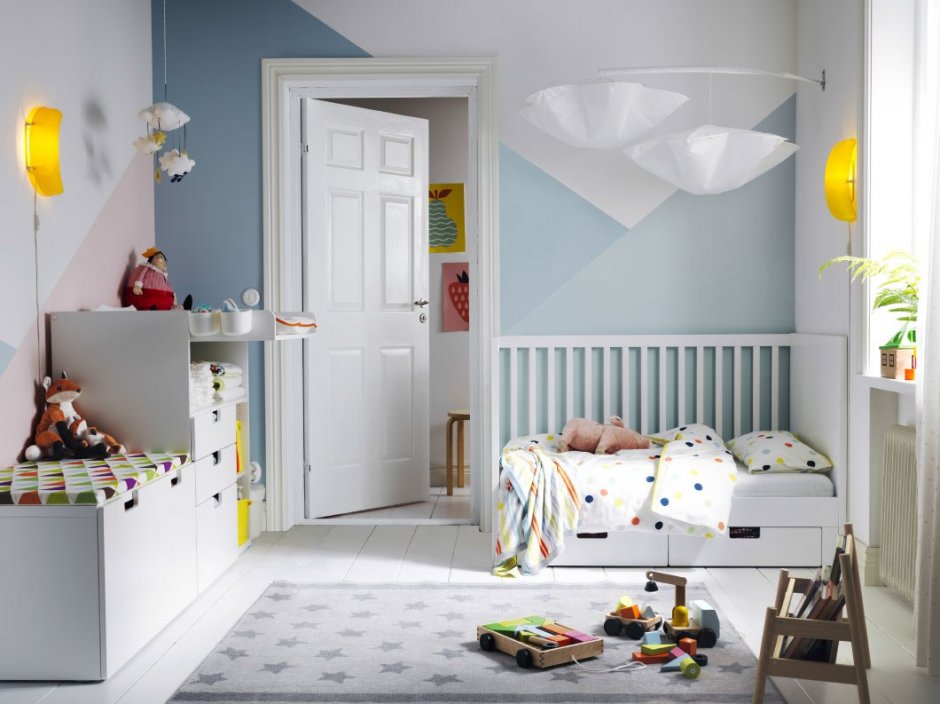 Ikea детская комната интерьер