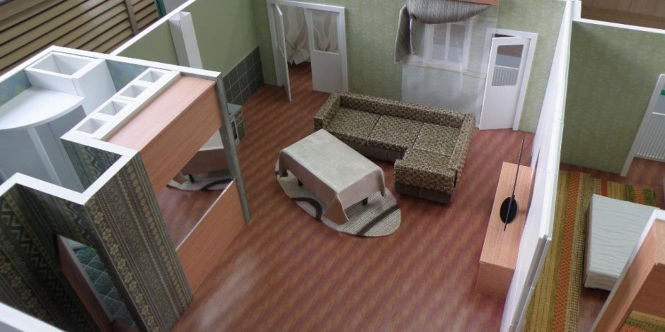 3д модель комнаты