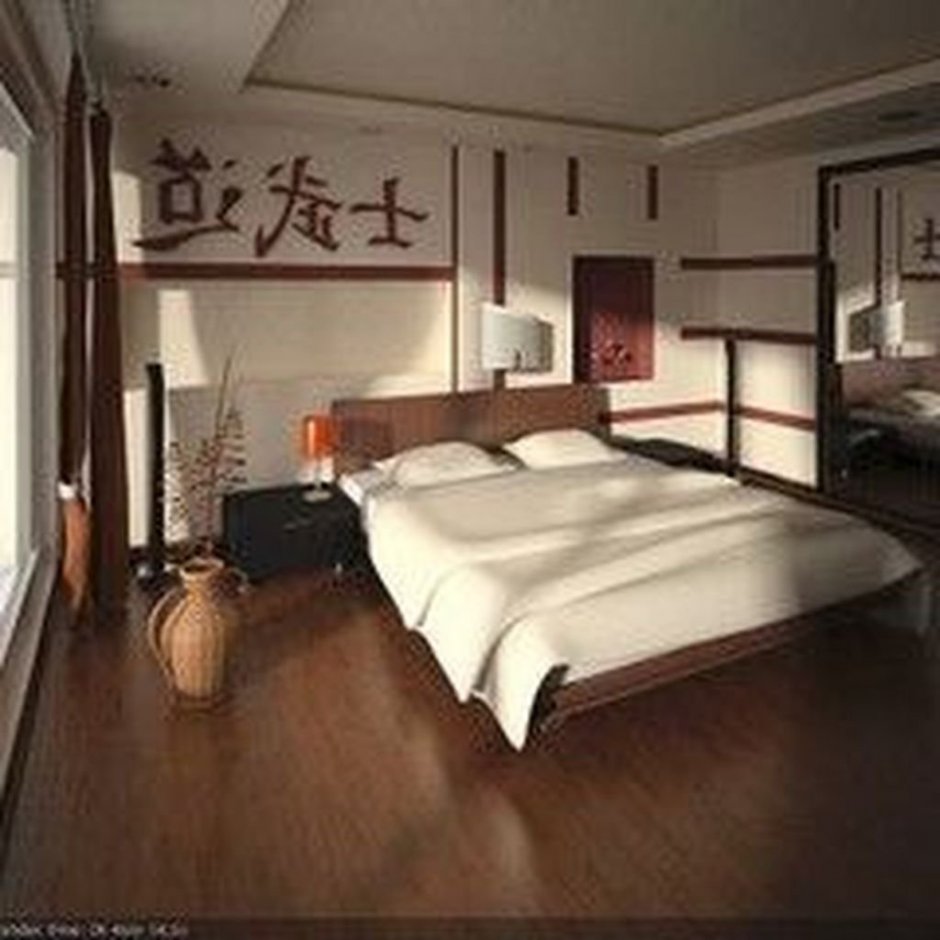 Спальня в корейском стиле