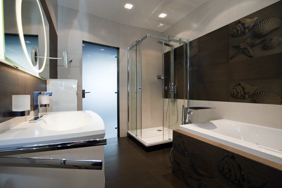 Евроремонт в однокомнатной квартире Ванные