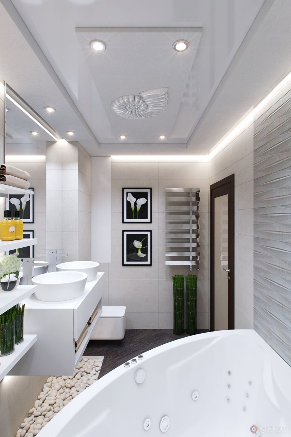 Ванна комнатат с евро ремонтом