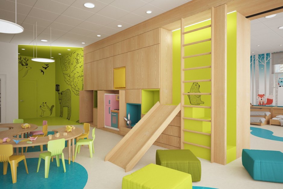 Дизайн детского центра