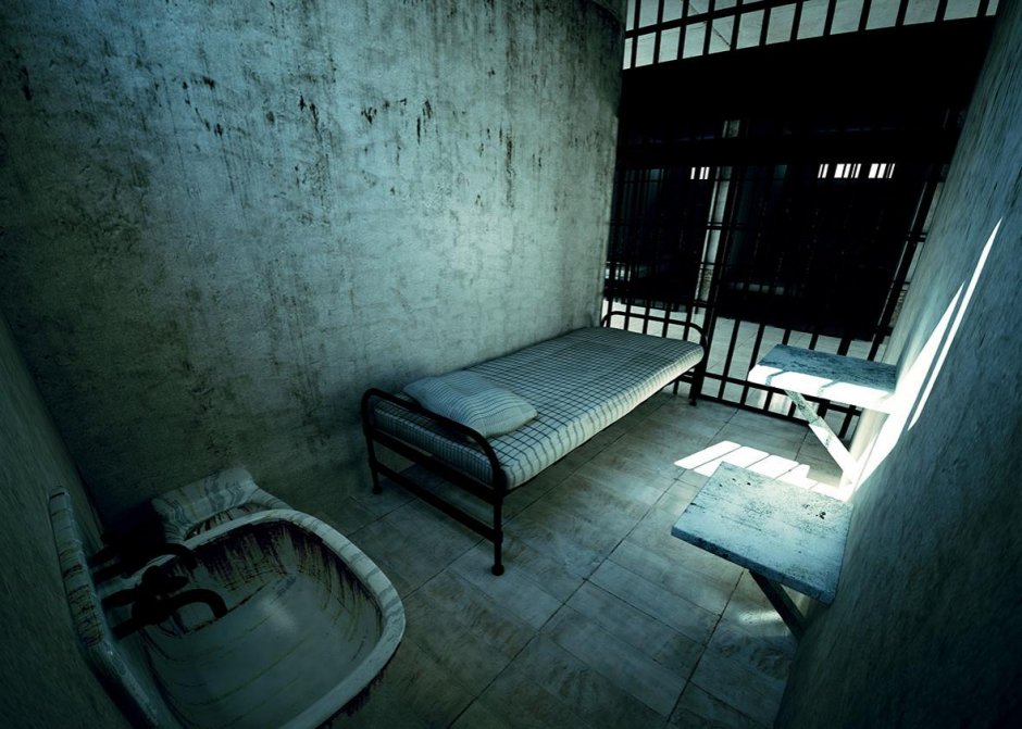 Кровать в тюрьме