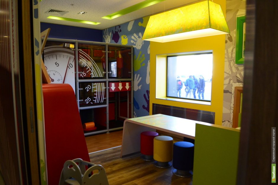 Игровая комната в кафе макдональдс