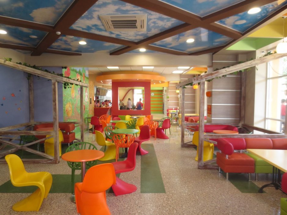 Детская комната в ресторане