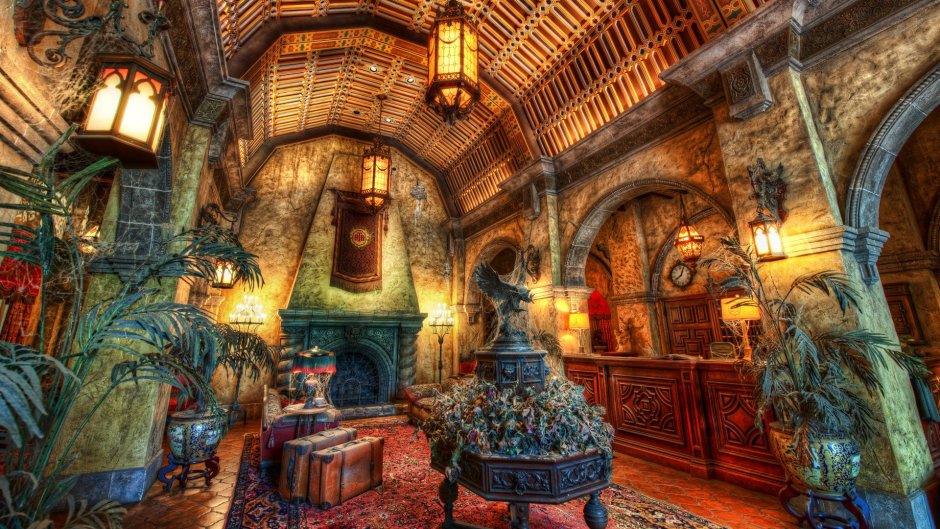 Сказочная комната в замке