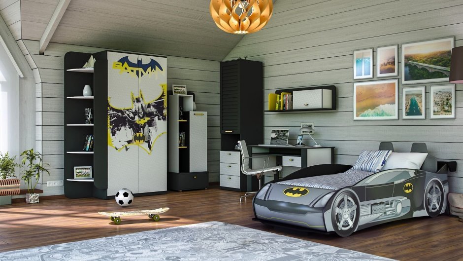 Мебель любимый дом комната Бэтмен