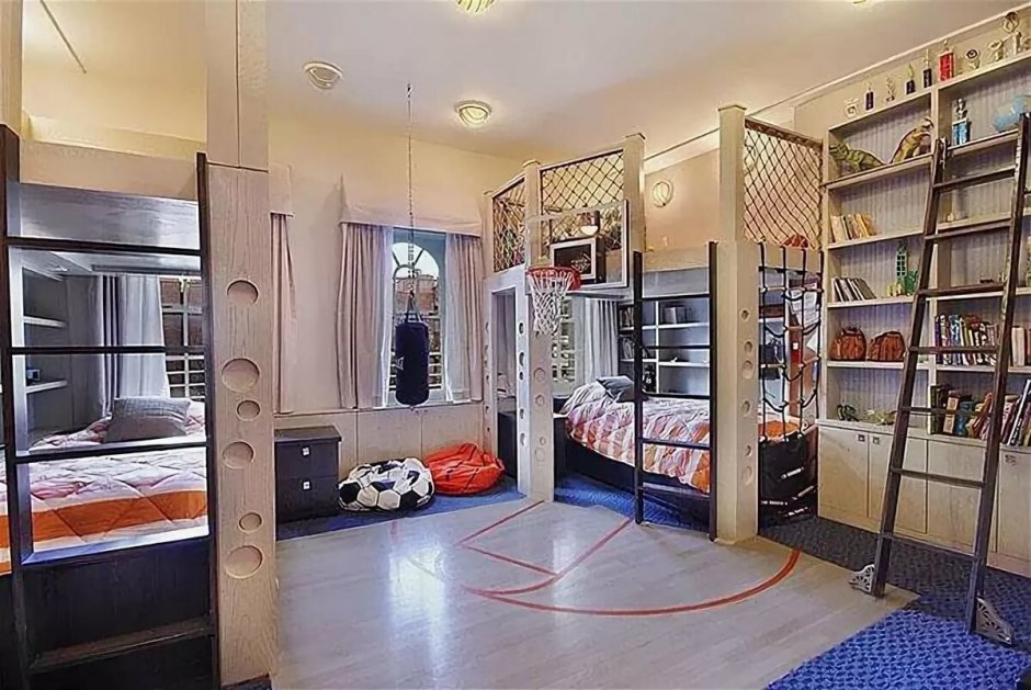 Крутая детская комната для мальчика
