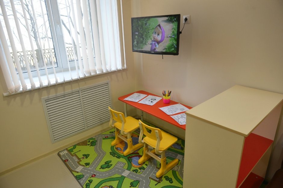 Комната матери и ребенка в ТЦ