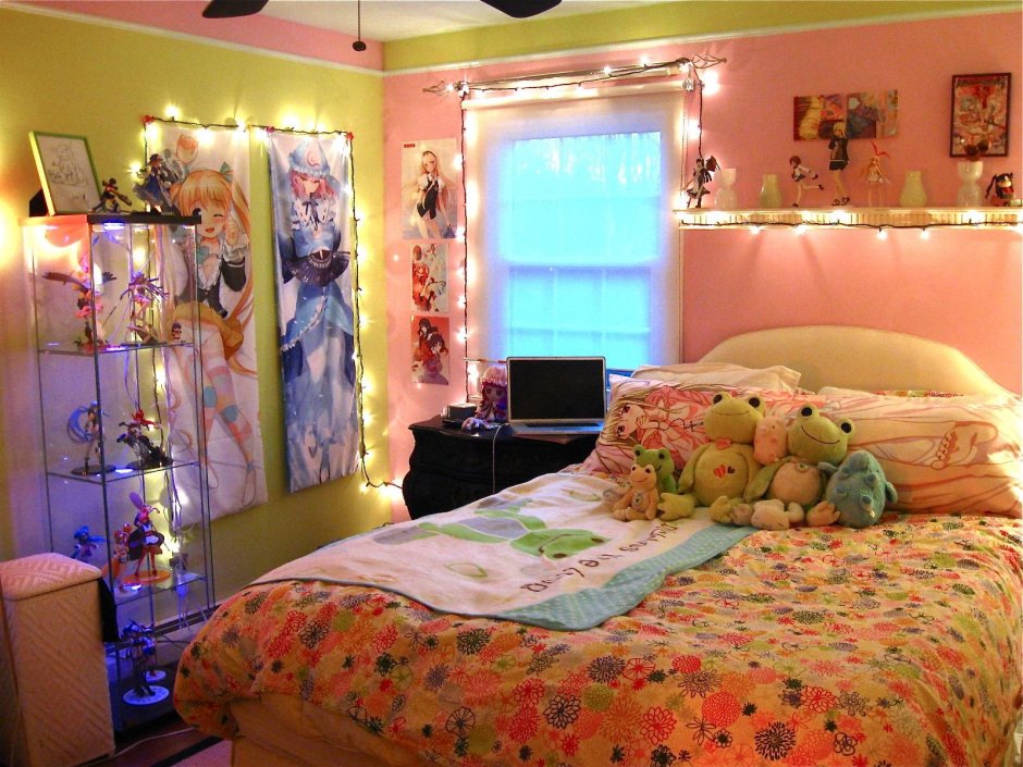 Спальня в стиле аниме