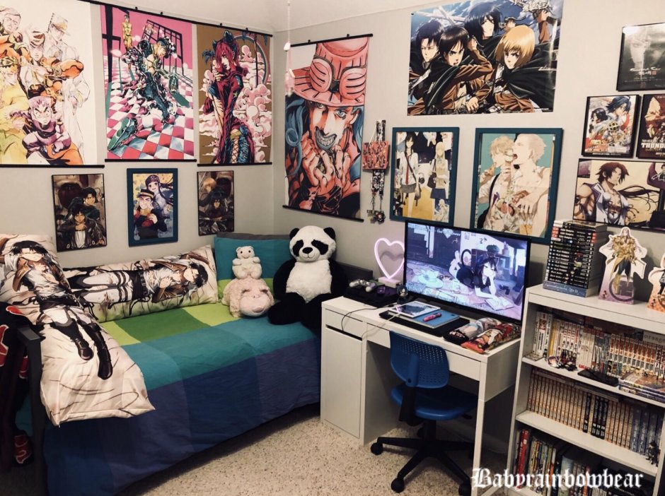 Комната подростка аниме (34 фото)