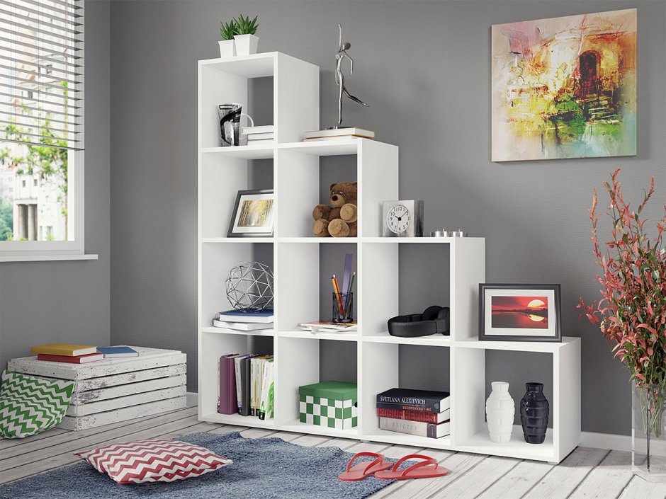 Стеллаж ikea лесенка