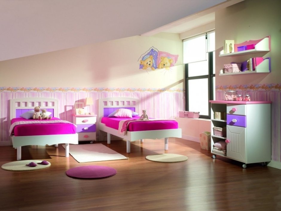 Винкс комната для девочки 5 лет дизайн