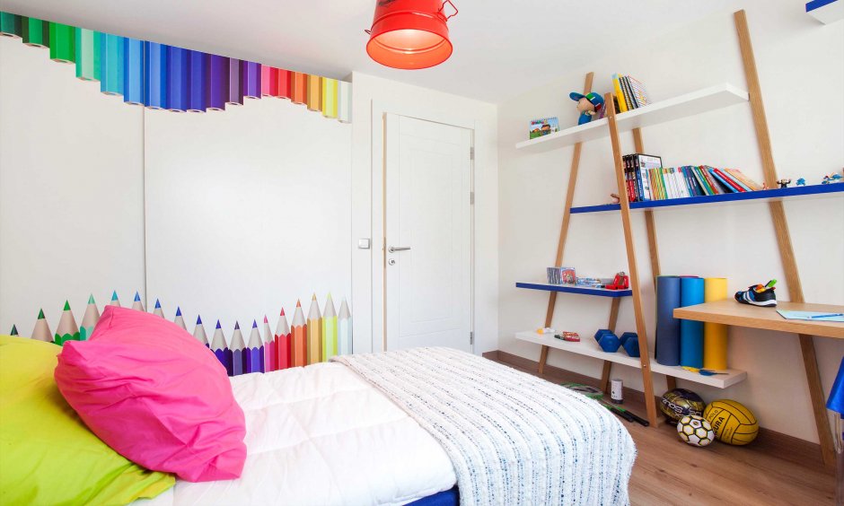 Цветная детская комната