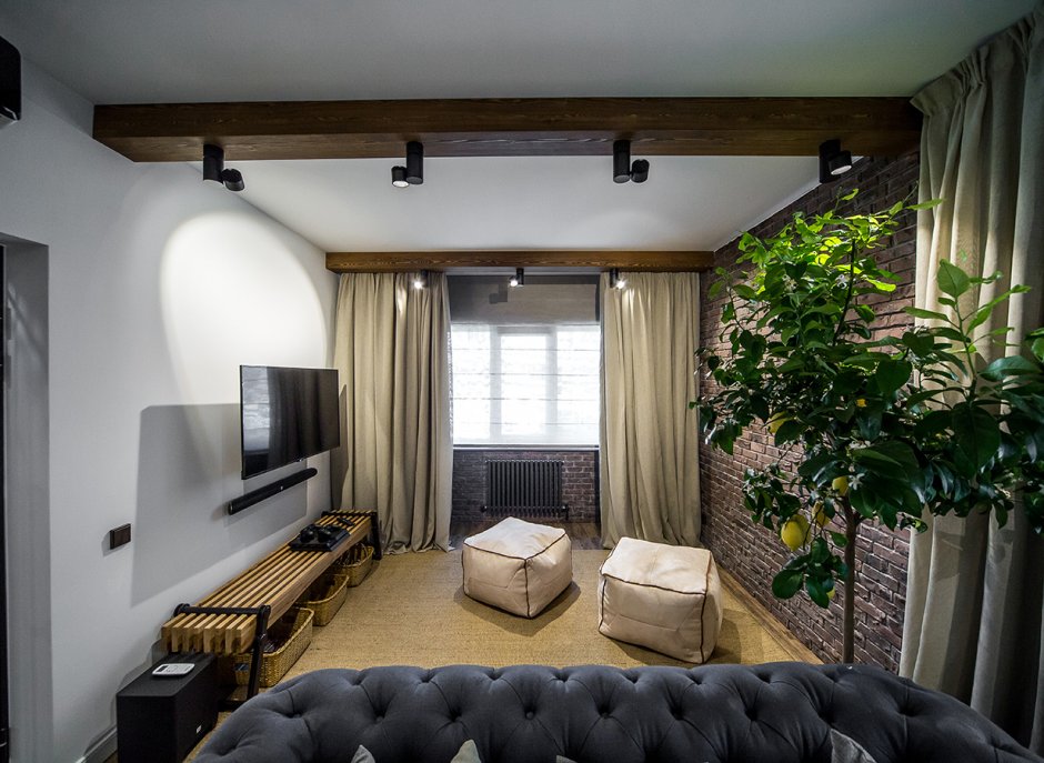 Переделка комнаты гостиной