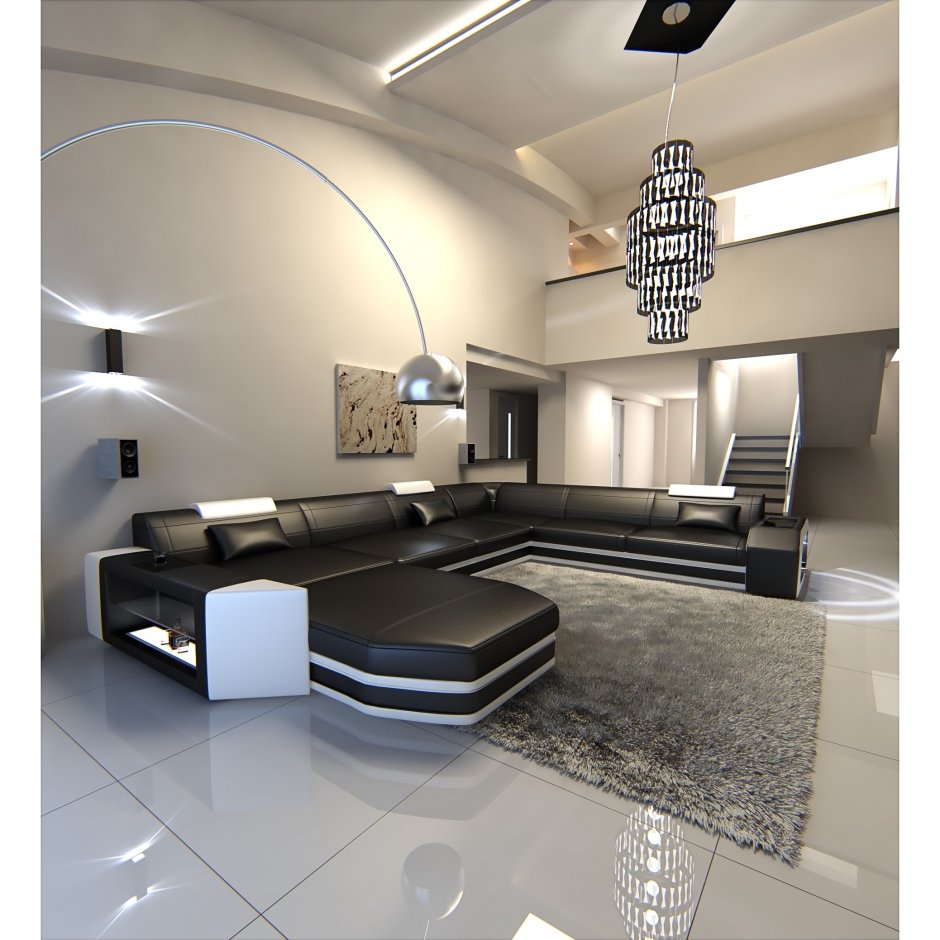 Комната г образной формы