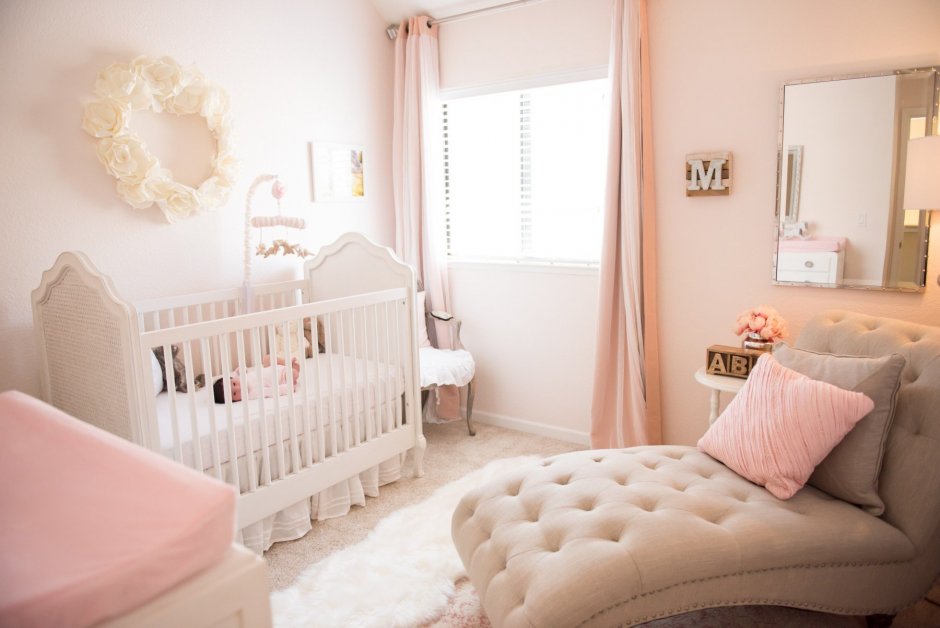 Комнаты для новорожденных девочек