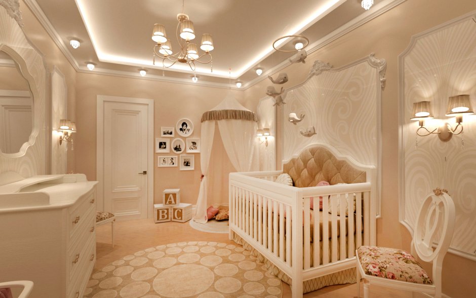 Детские комнаты для младенцев