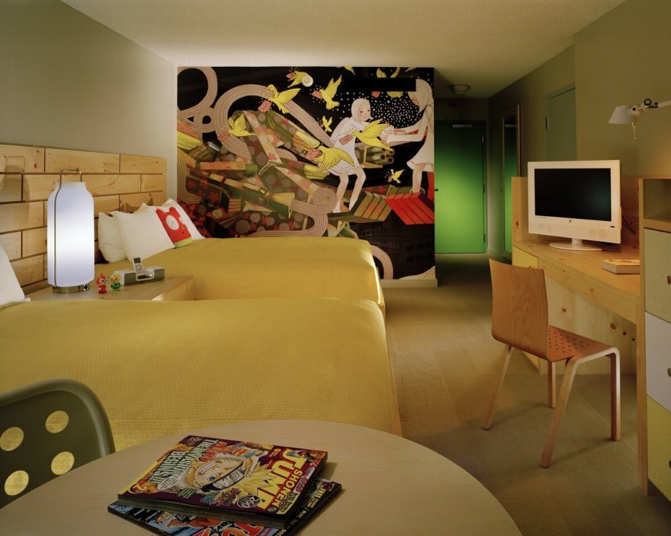 Детская комната в стиле аниме
