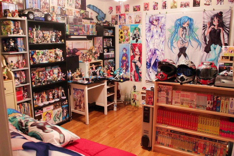 Комната для подростка в стиле аниме (32 фото)