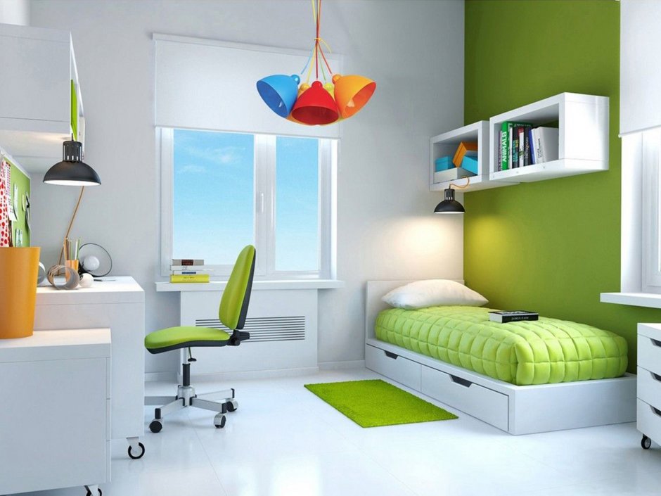 Дизайнерская комната для подростка