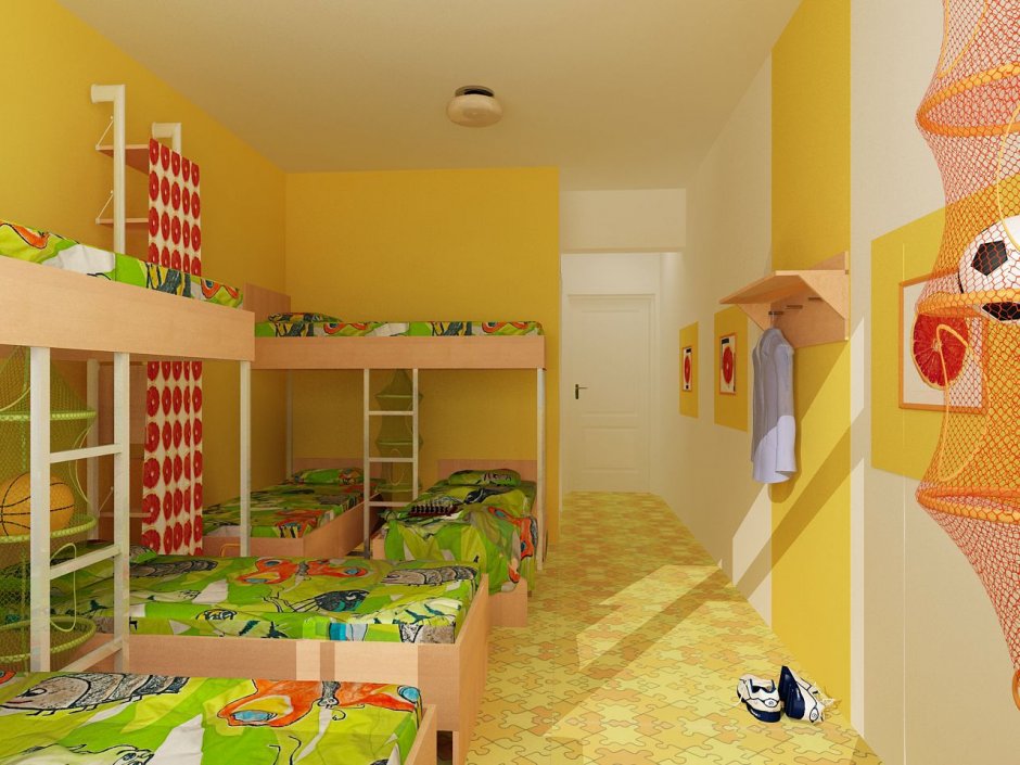 Детский лагерь мандарин Крым комнаты
