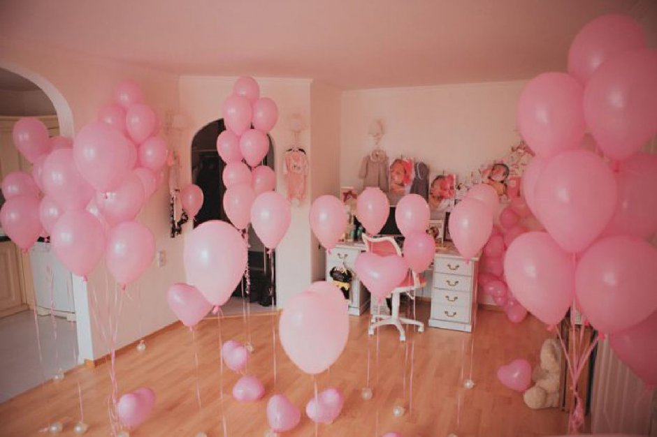 Воздушный шар для украшения комнаты