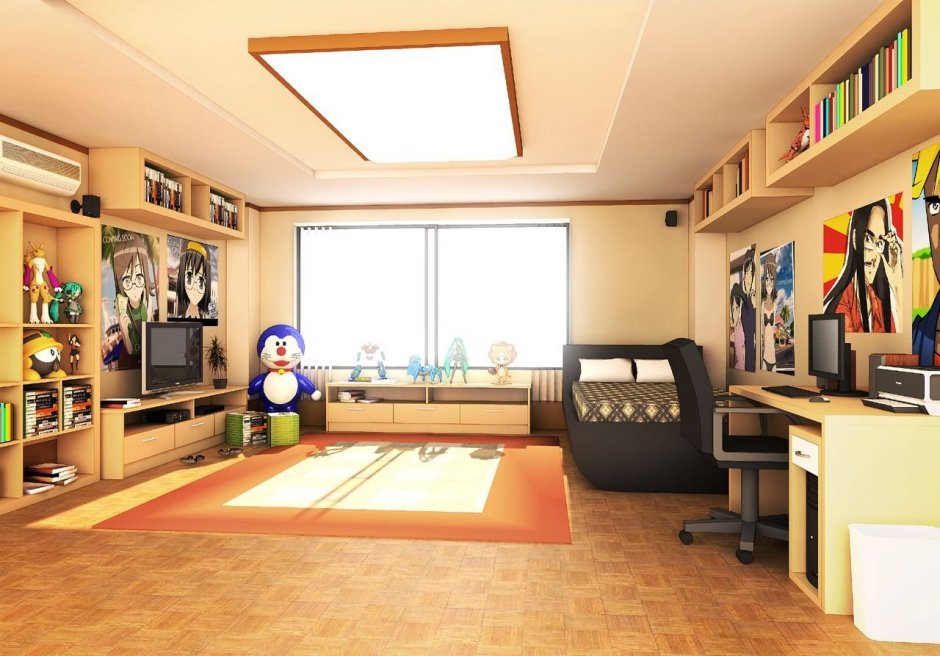 Зелёная комната аниме