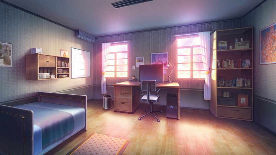 Комната в стиле аниме Наруто