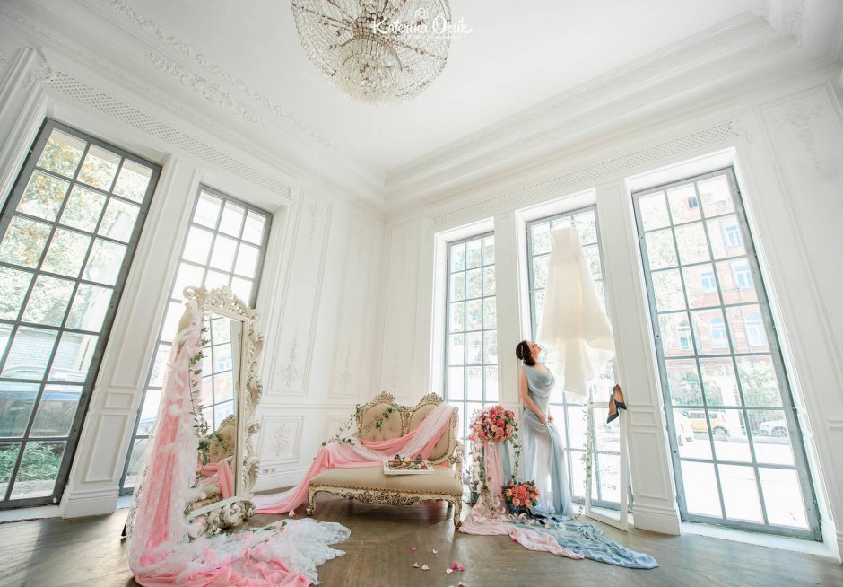 Декор комнаты невесты