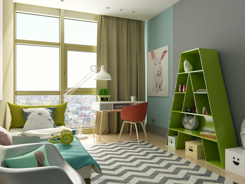 Дизайнерские детские комнаты