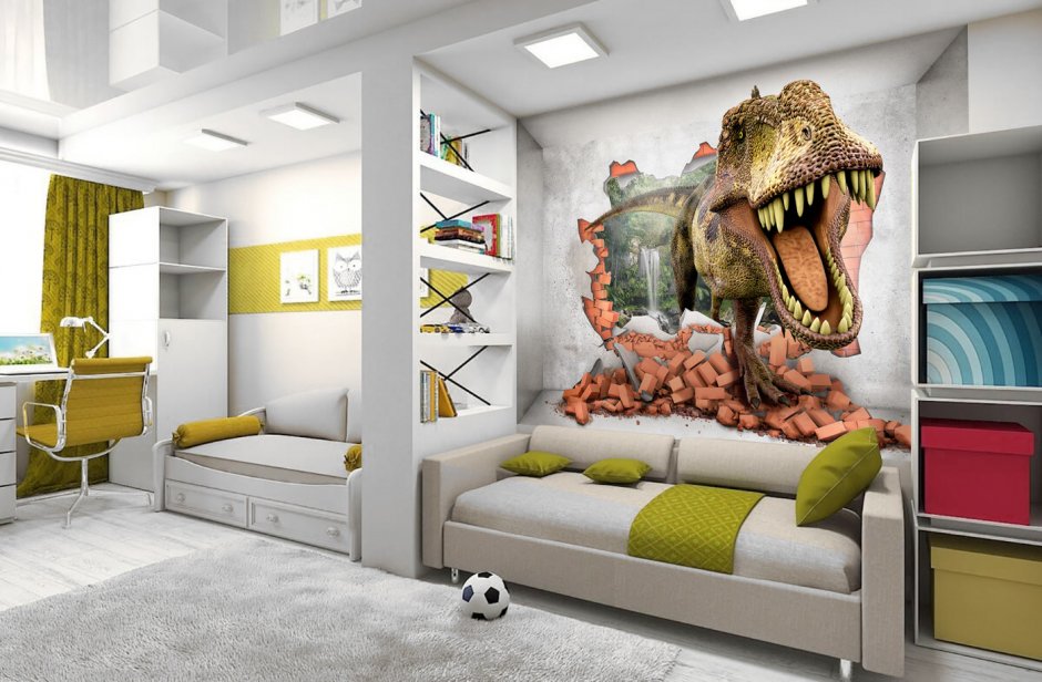 Фотообои для мальчика 3d