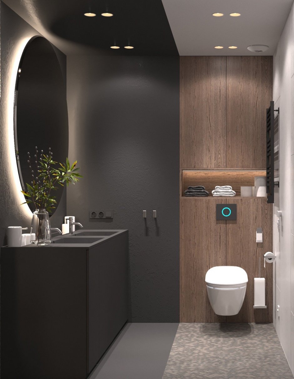 Дизайн туалетной комнаты в квартире