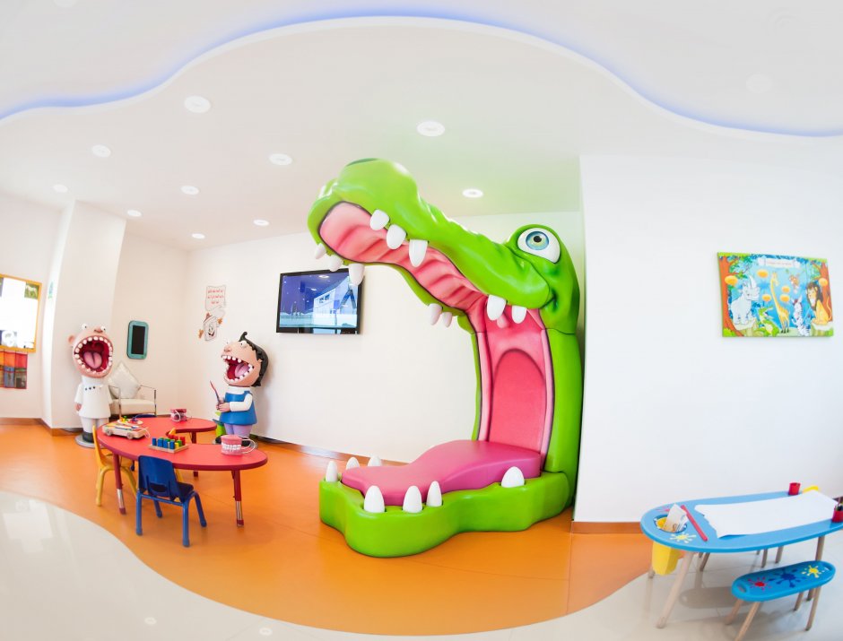 Детская стоматология дизайн интерьера