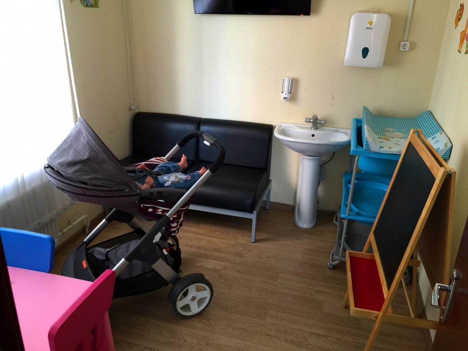 Комната матери и ребенка в поликлинике
