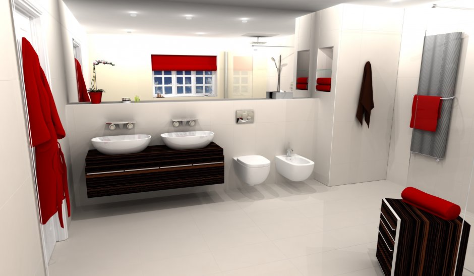 Ванная комната 3д модель