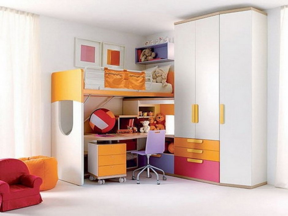 Save Space amazing Room Design