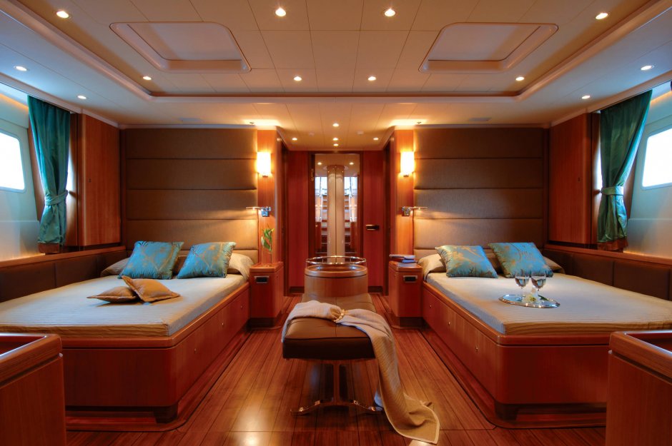 Спальня на яхте