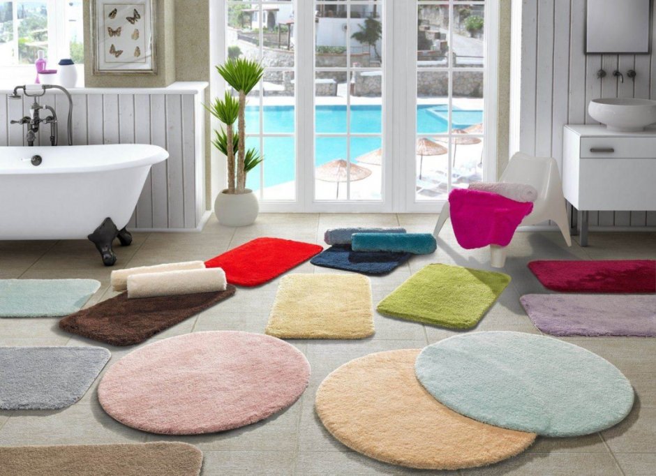 Confetti Miami коврик для ванной комнаты 100 см