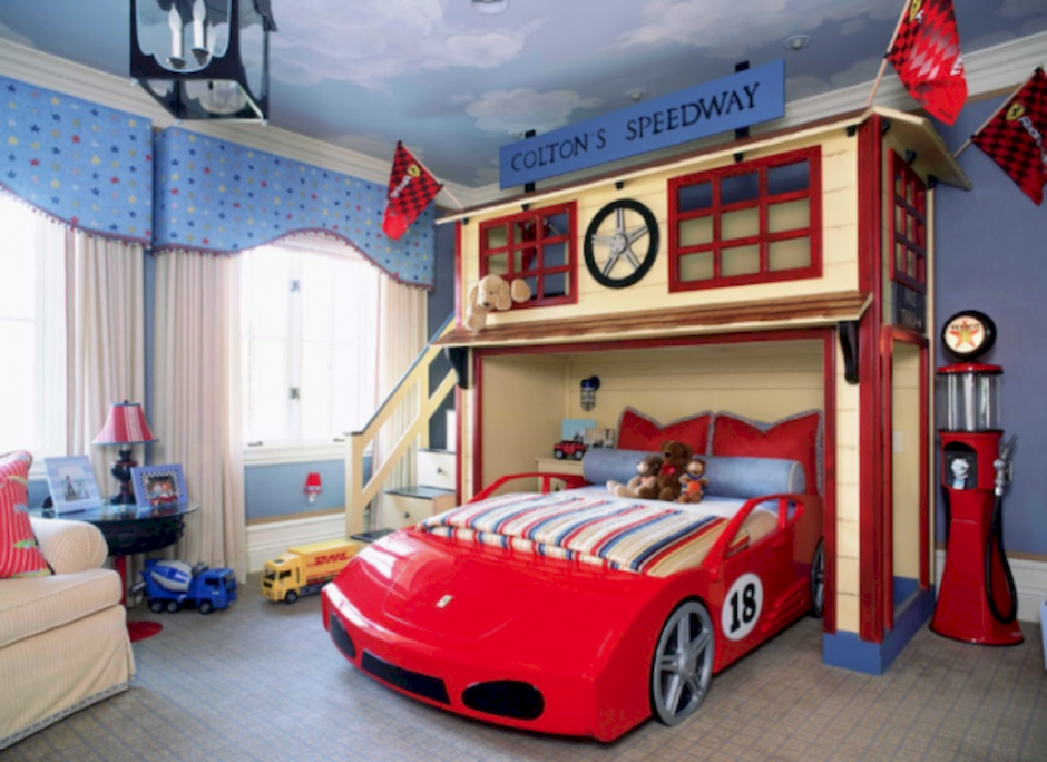Детские комнаты для мальчиков