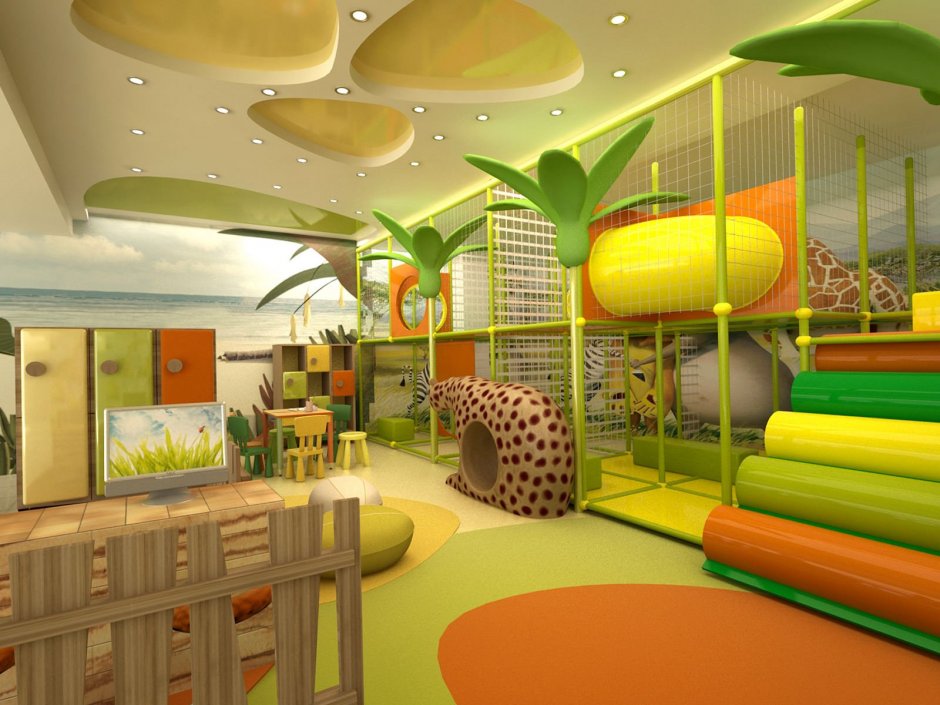 Дизайн игровой комнаты для детей