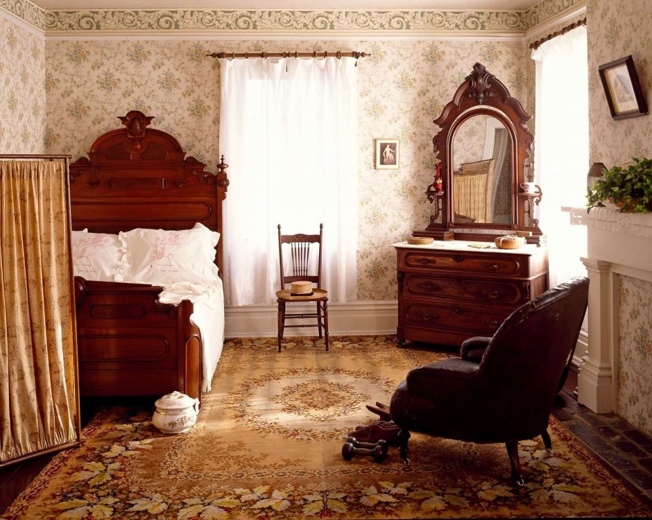 Комната подростка в викторианском стиле
