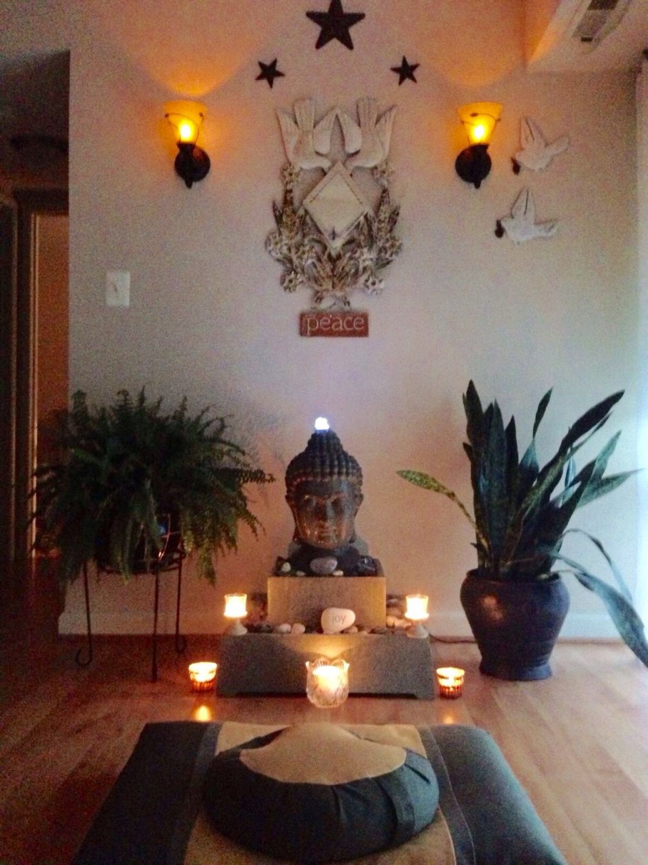 Место для медитации в квартире