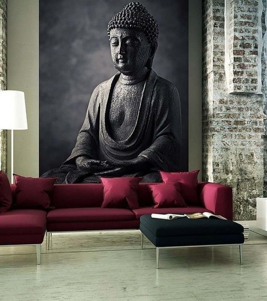 Интерьер в стиле буддизма