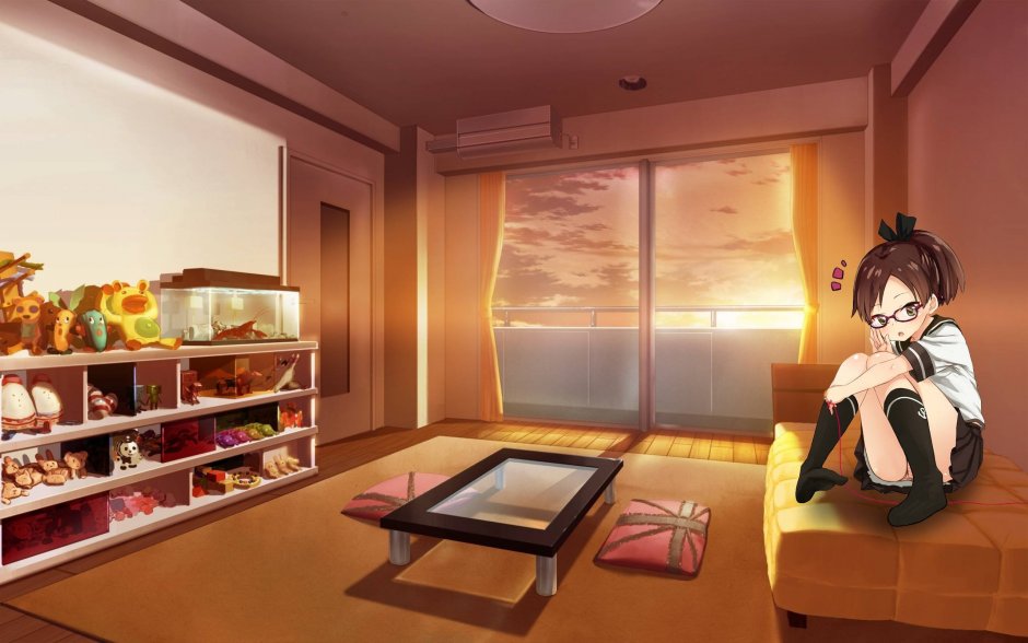 Японские квартиры аниме